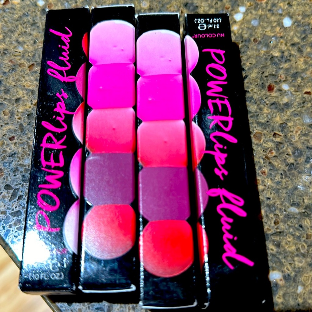 Four POWERLips Fluid